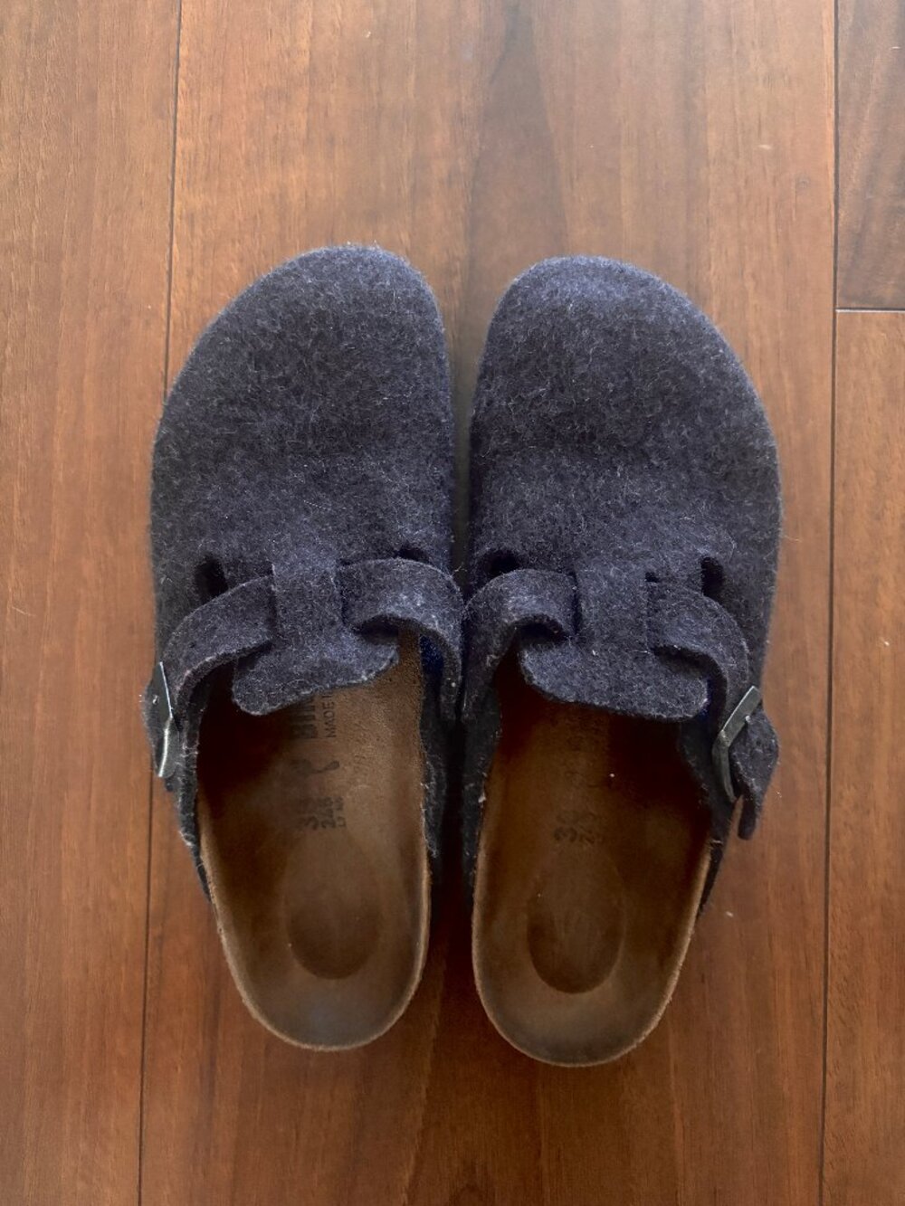 Birkenstock Boston Wool Clog - Size 38 - Picture 2 of 7